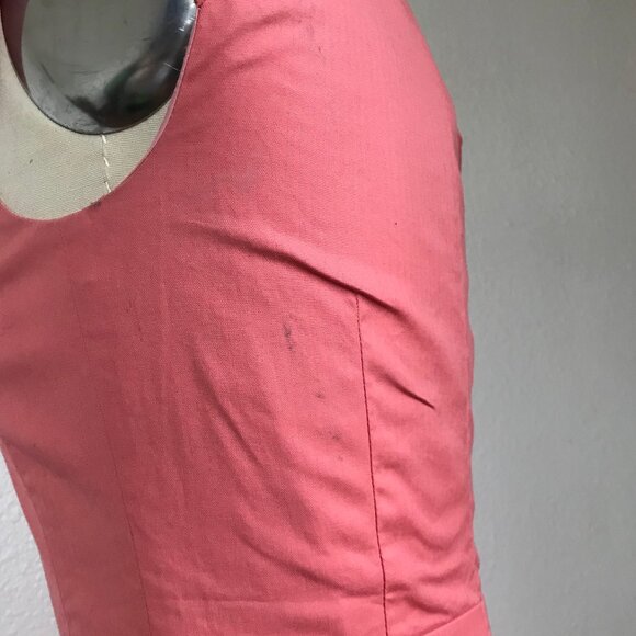 JCREW Salmon colored dress Size 0 (Sm) with pockets - Picture 7 of 12